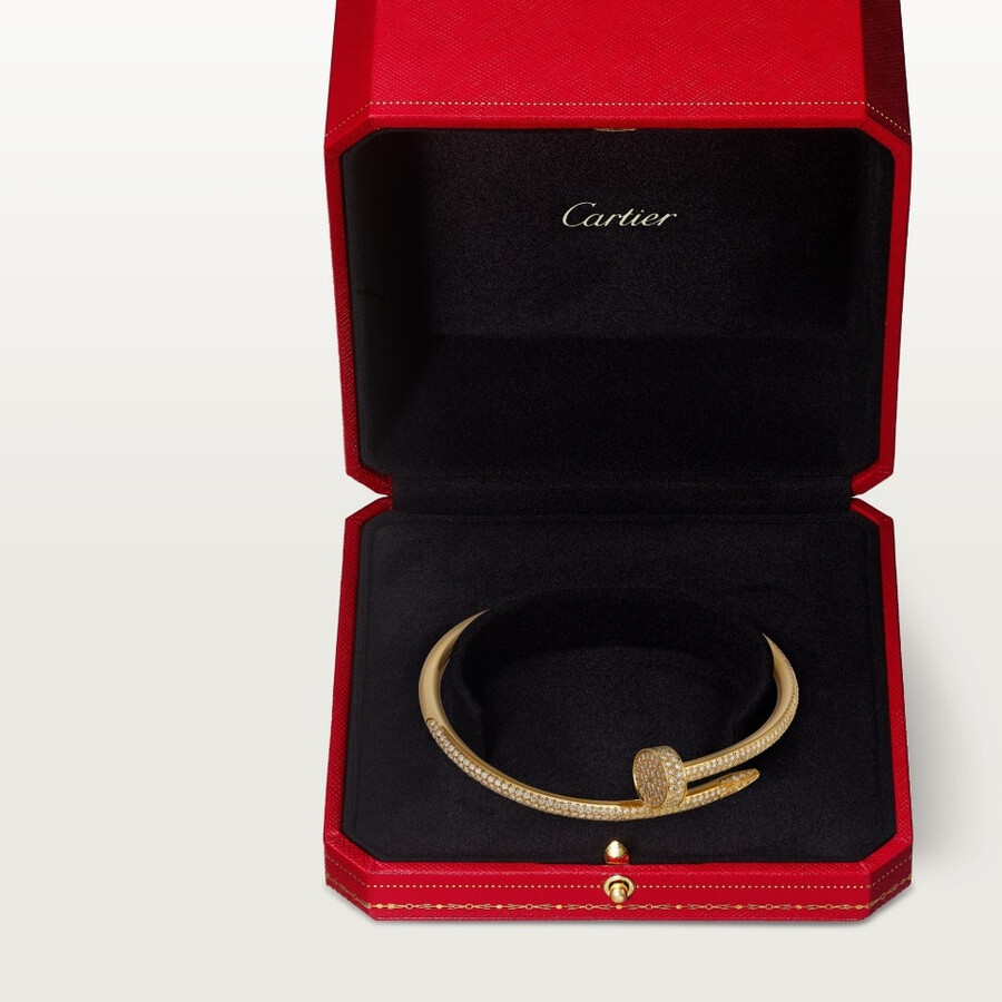 juste un clou bracelet classic model diamonds