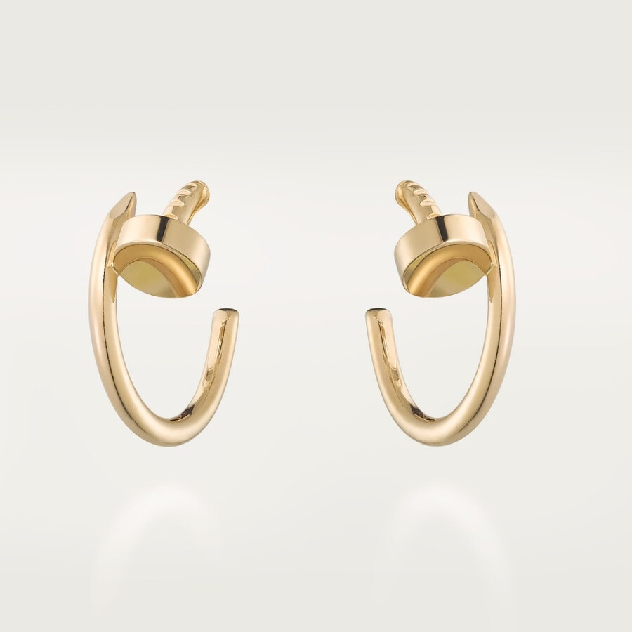 juste un clou hoop earrings small model