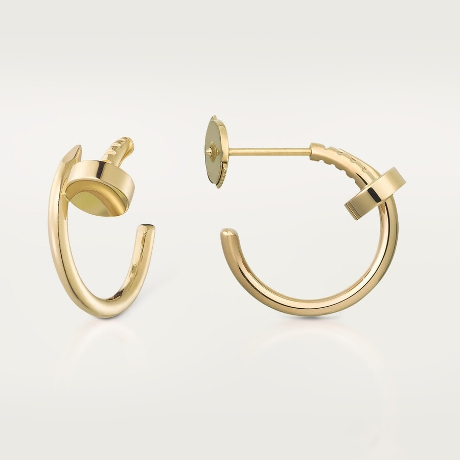 juste un clou hoop earrings small model