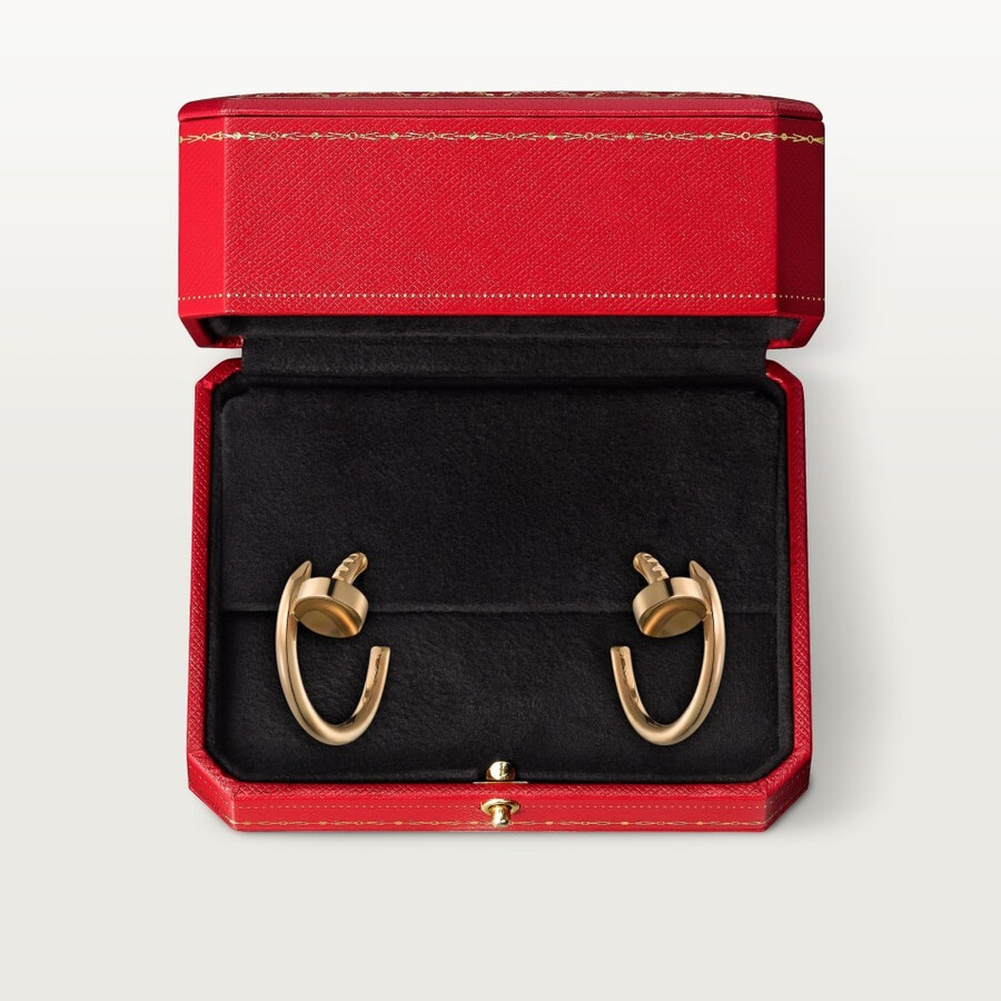 juste un clou hoop earrings small model