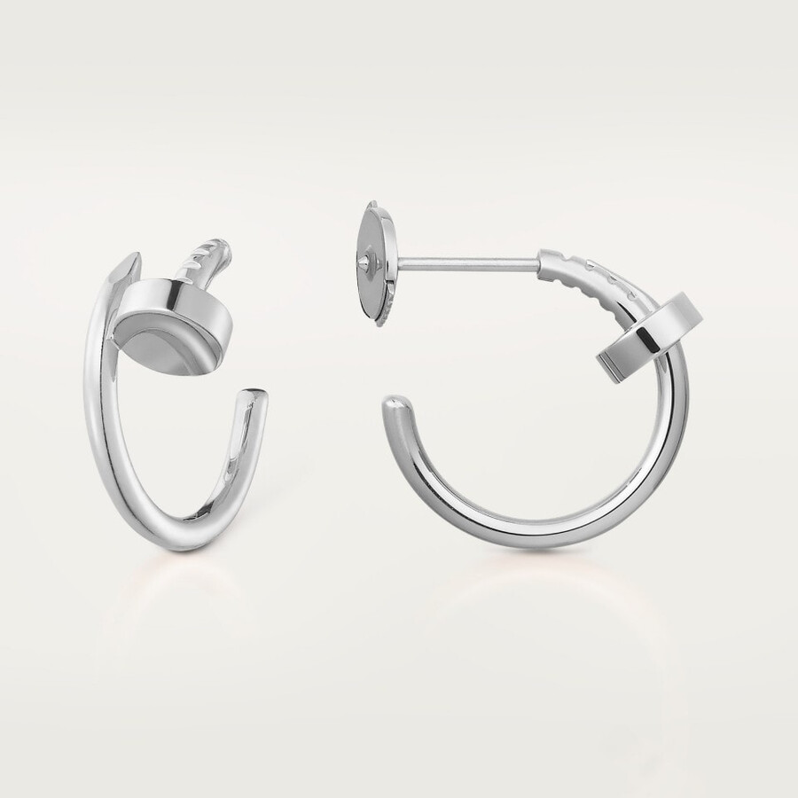 juste un clou hoop earrings small model