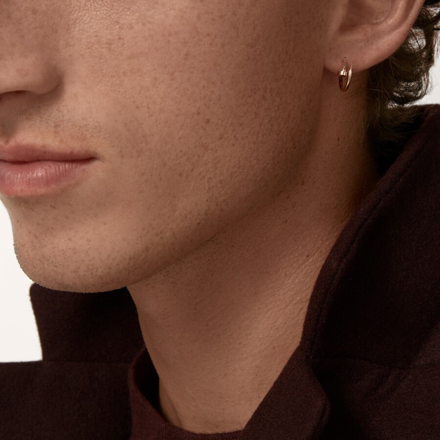 juste un clou single hoop earring mini model