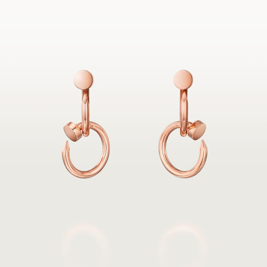 juste un clou earrings double
