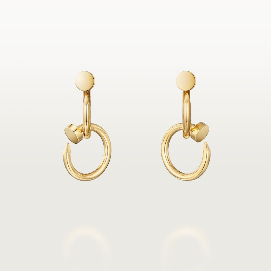 juste un clou earrings double