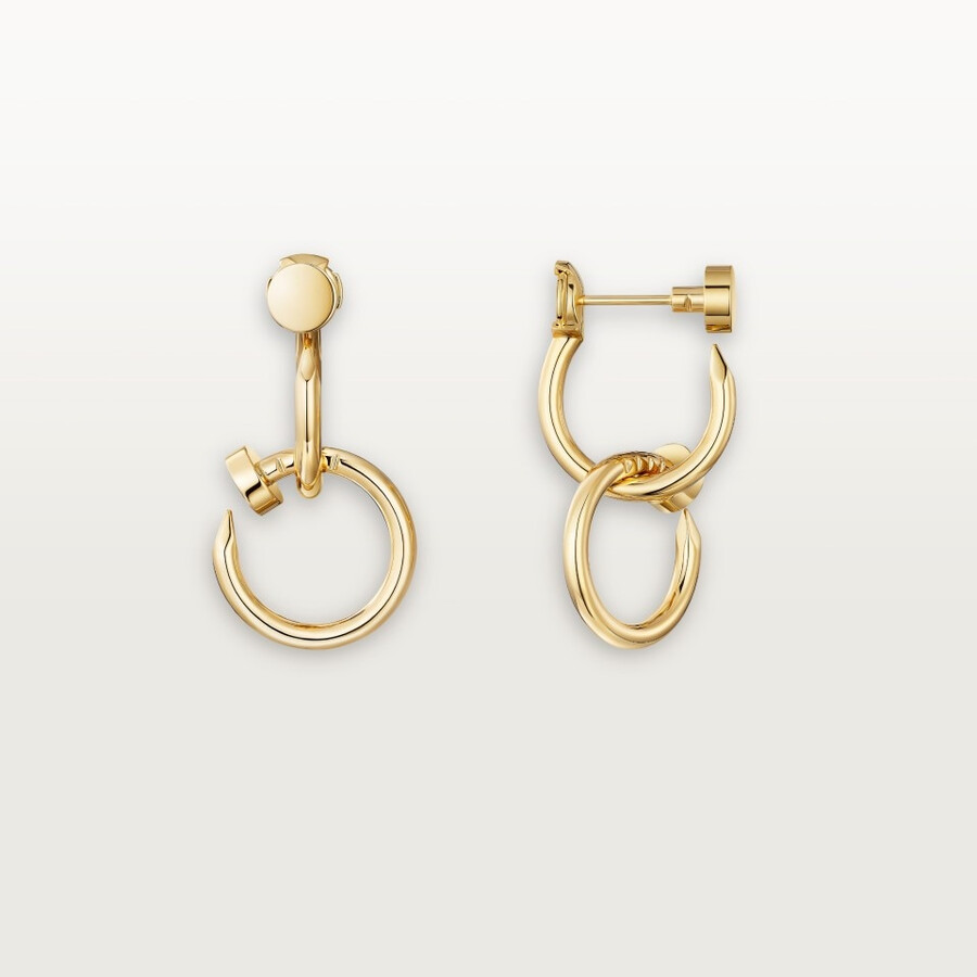 juste un clou earrings double