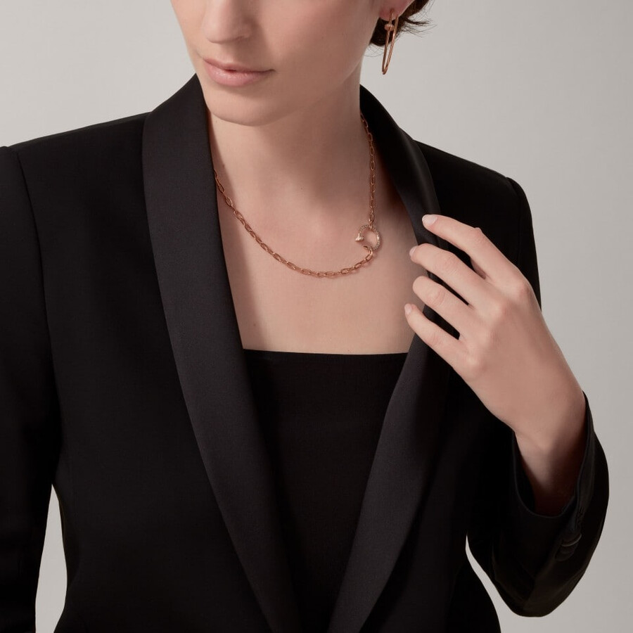 juste un clou necklace paved