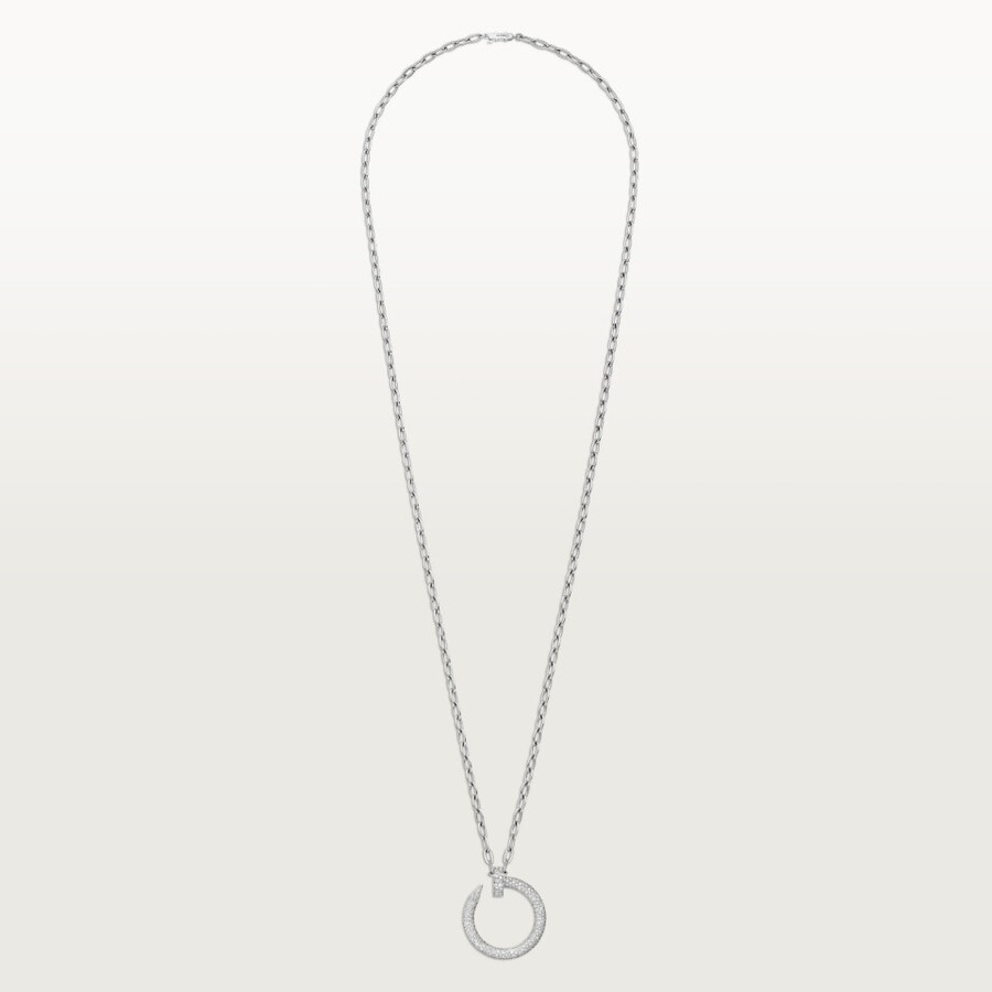 juste un clou long necklace multiwear extra-large model paved
