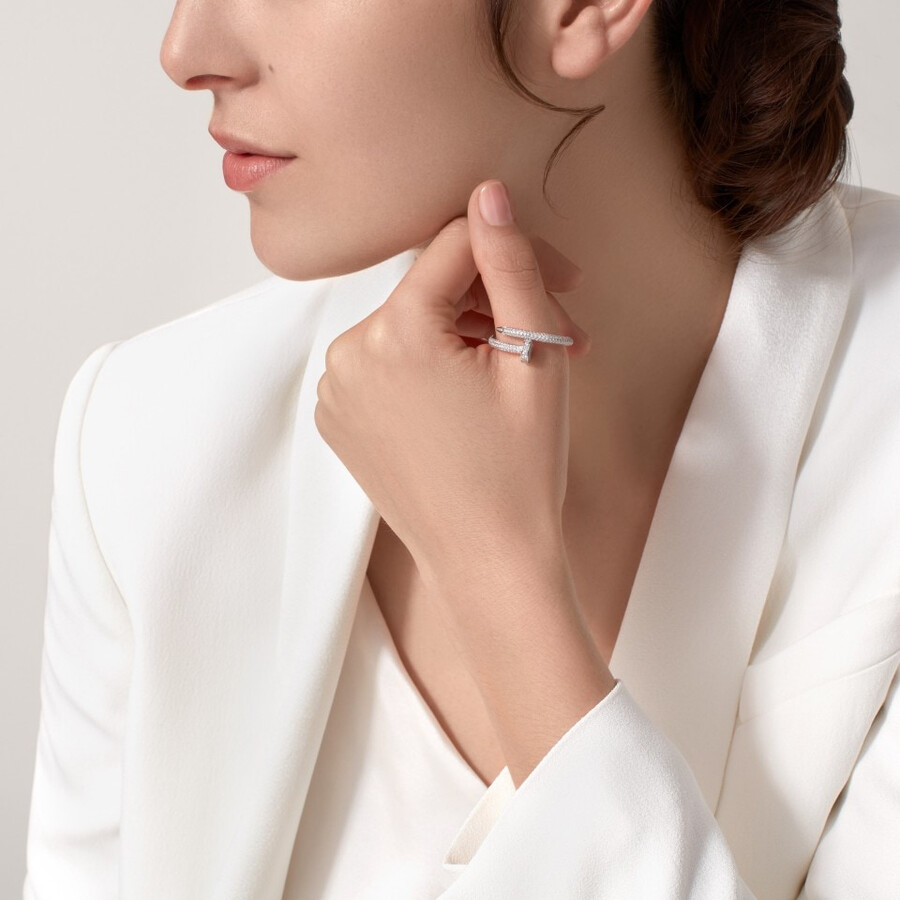 juste un clou ring classic model paved