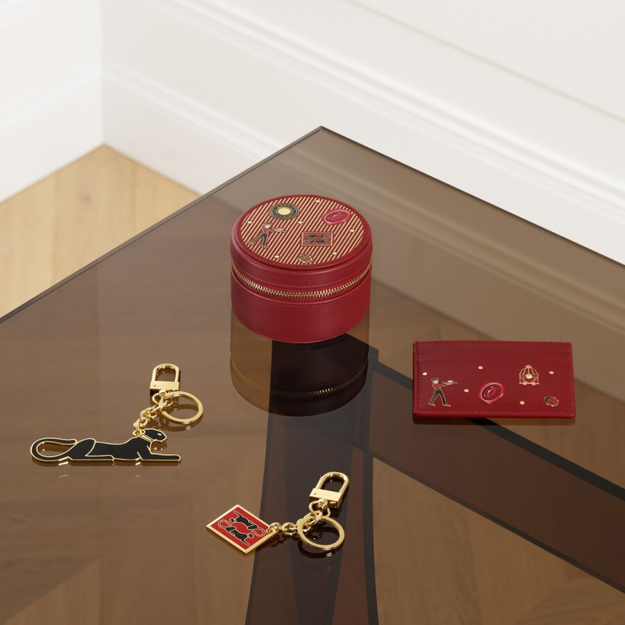 diabolo de cartier panthère key ring