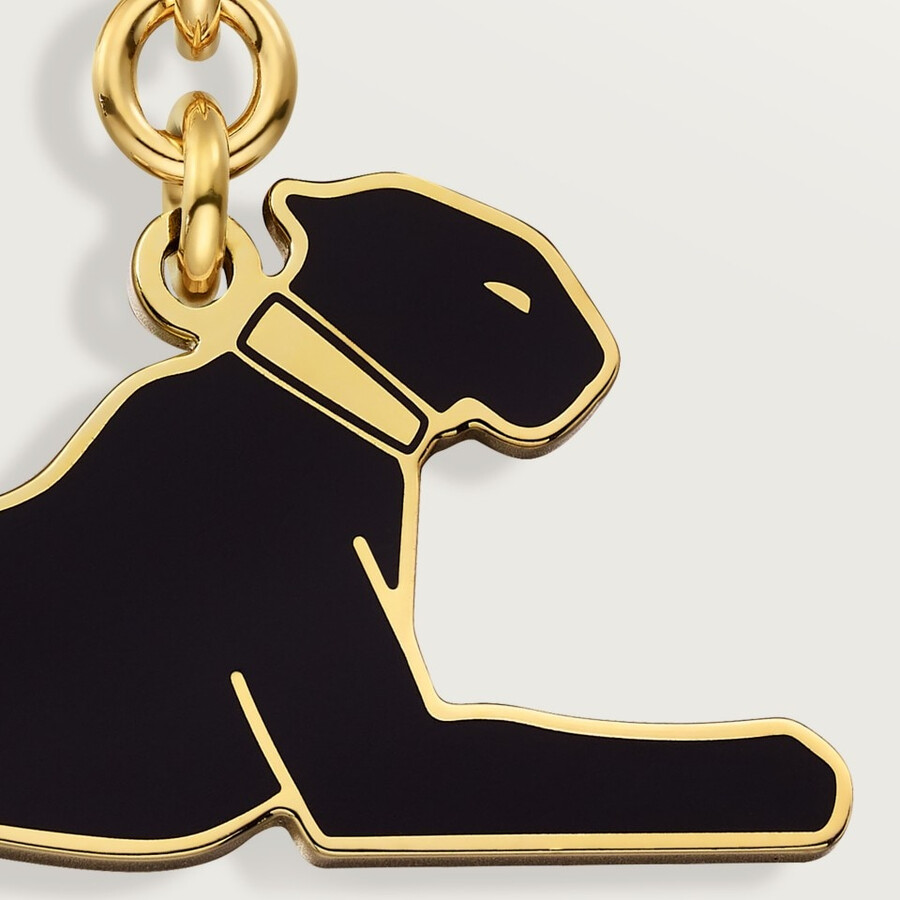 diabolo de cartier panthère key ring