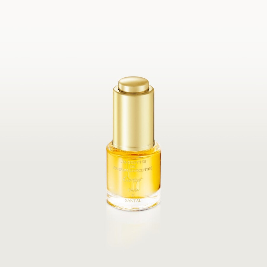 les gouttes de parfum concentré cartier - oud santal