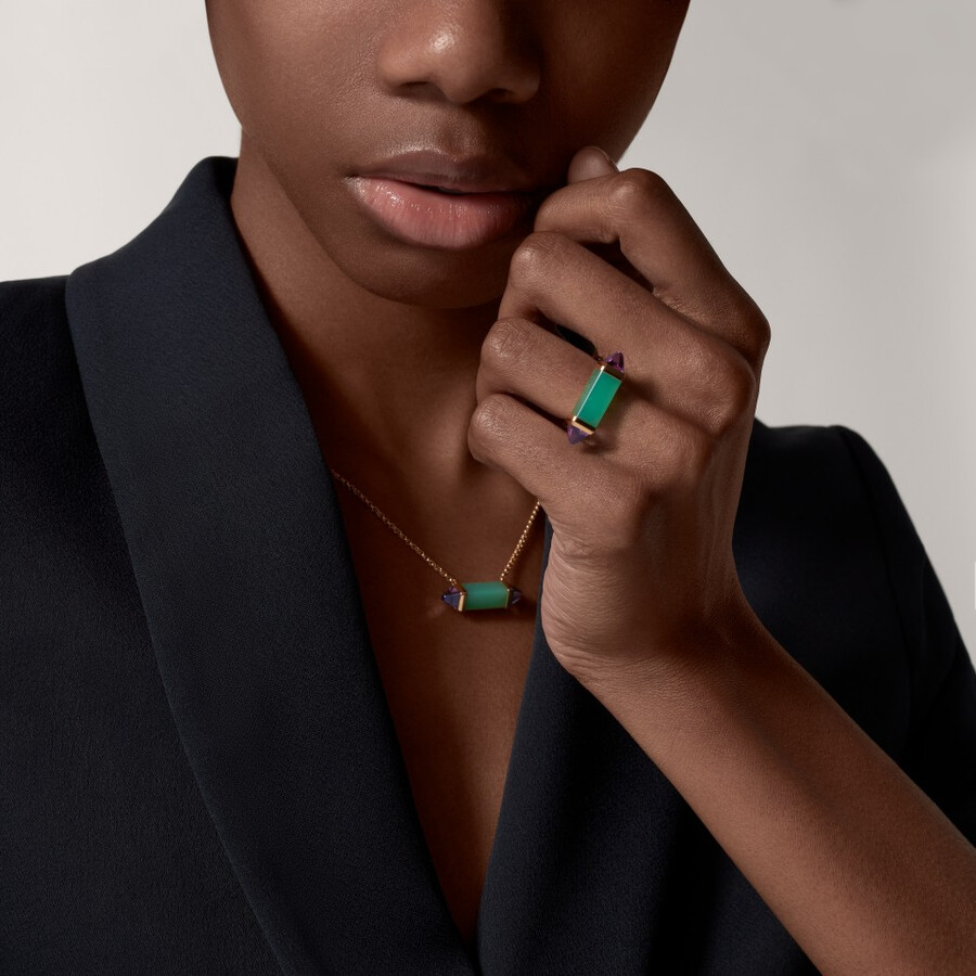 les berlingots de cartier pendant