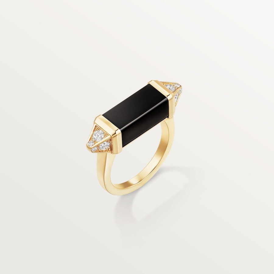 les berlingots de cartier ring semi-paved