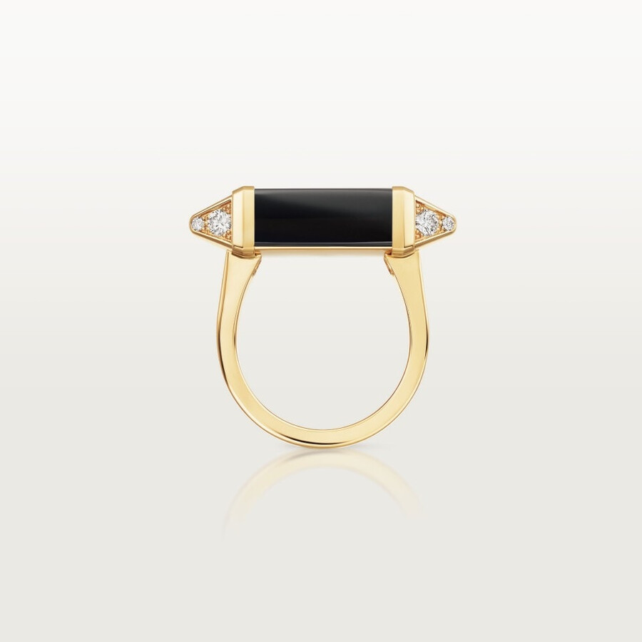 les berlingots de cartier ring semi-paved