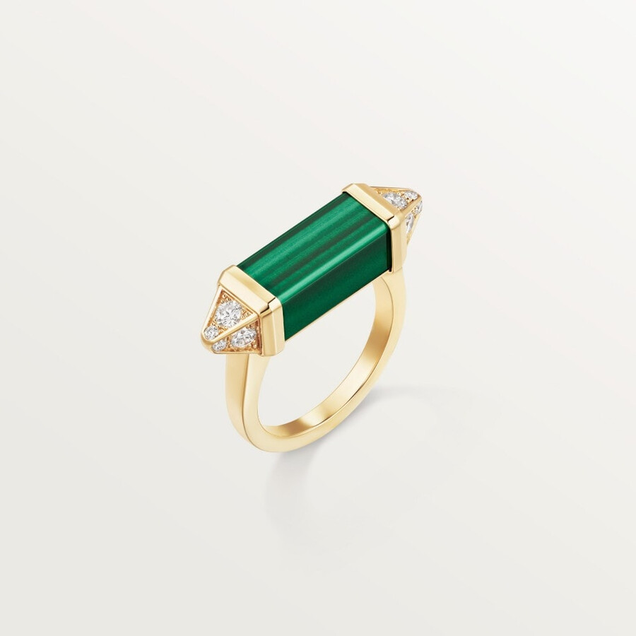 les berlingots de cartier ring semi-paved