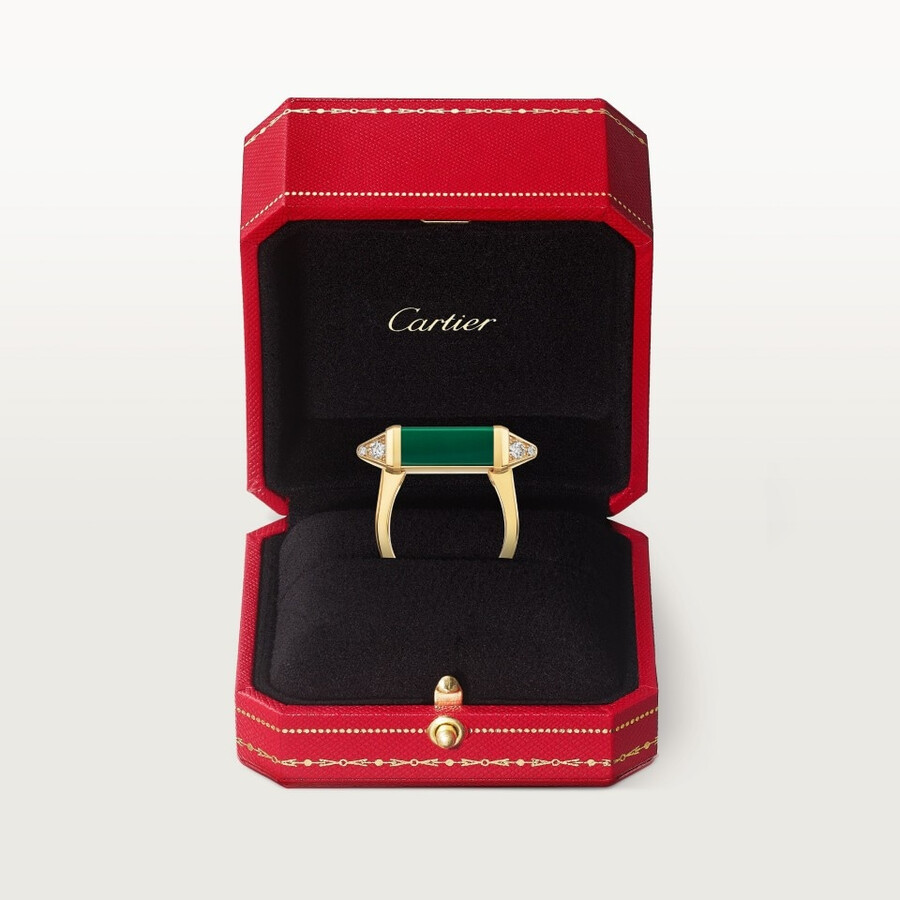 les berlingots de cartier ring semi-paved