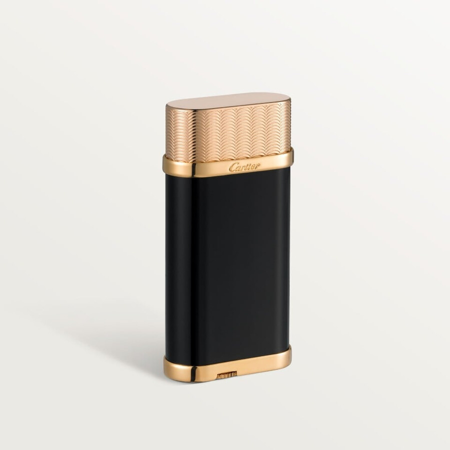 oval guilloché décor lighter