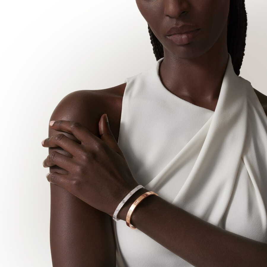 love bracelet classic model 4 diamonds