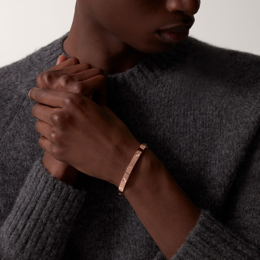 love bracelet classic model 4 diamonds