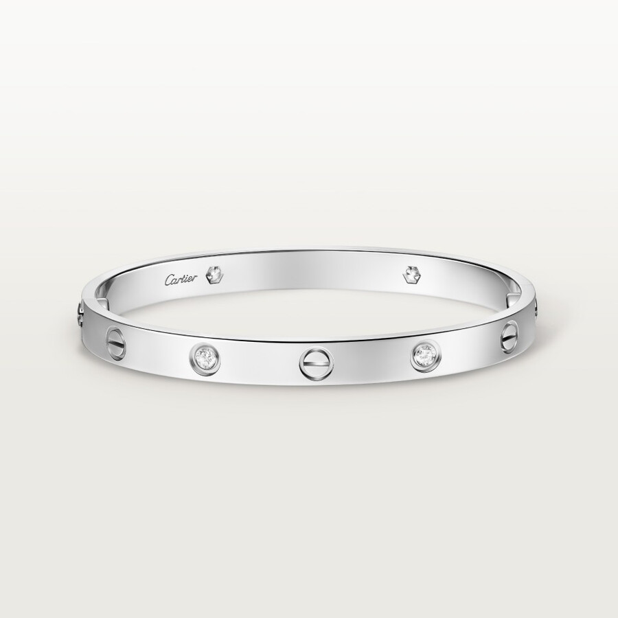 love bracelet classic model 4 diamonds