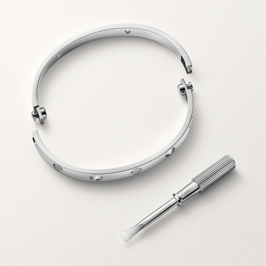 love bracelet classic model 4 diamonds