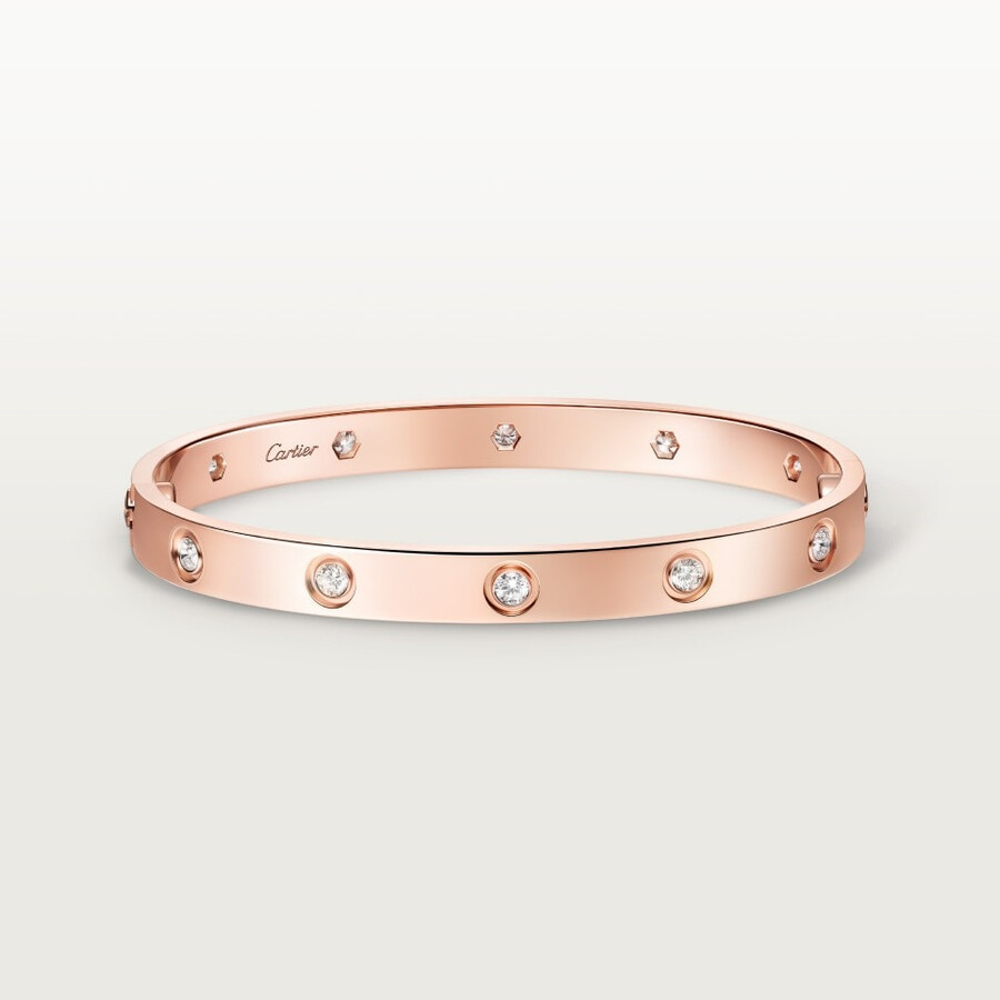 love bracelet classic model10 diamonds