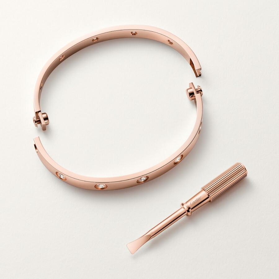 love bracelet classic model10 diamonds