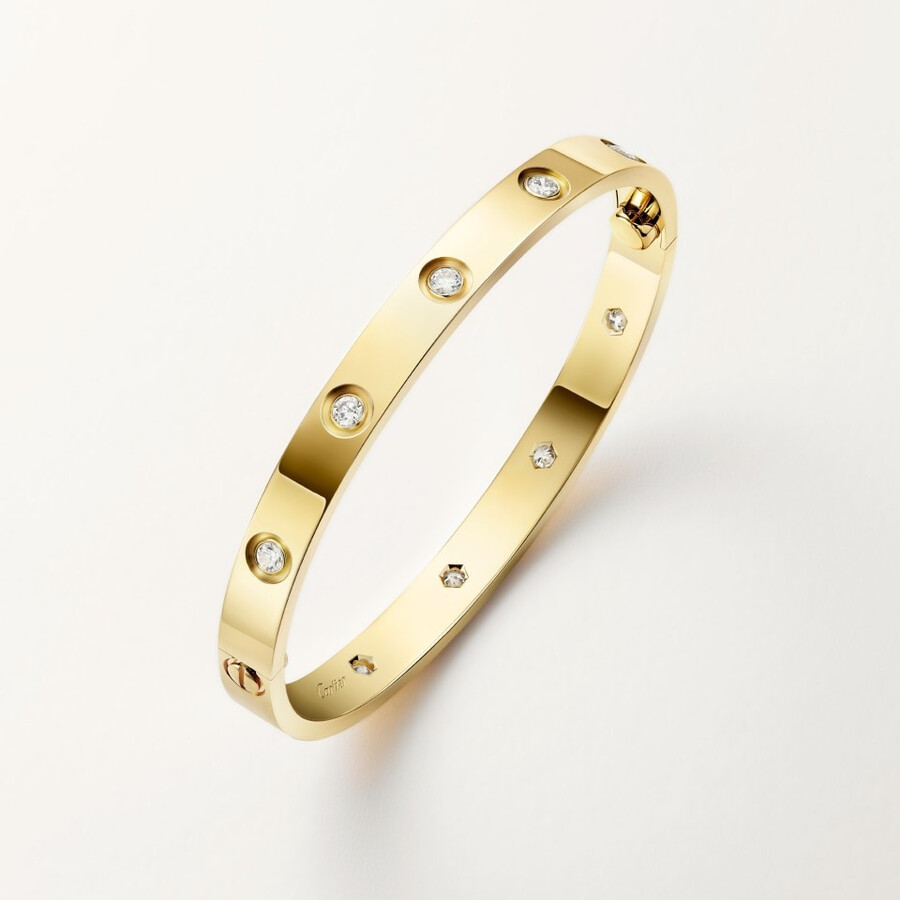 love bracelet classic model10 diamonds