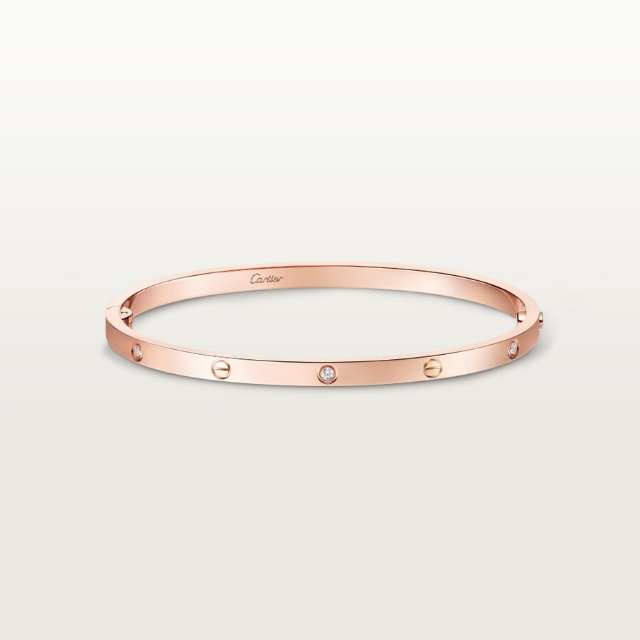 love bracelet small model 6 diamonds