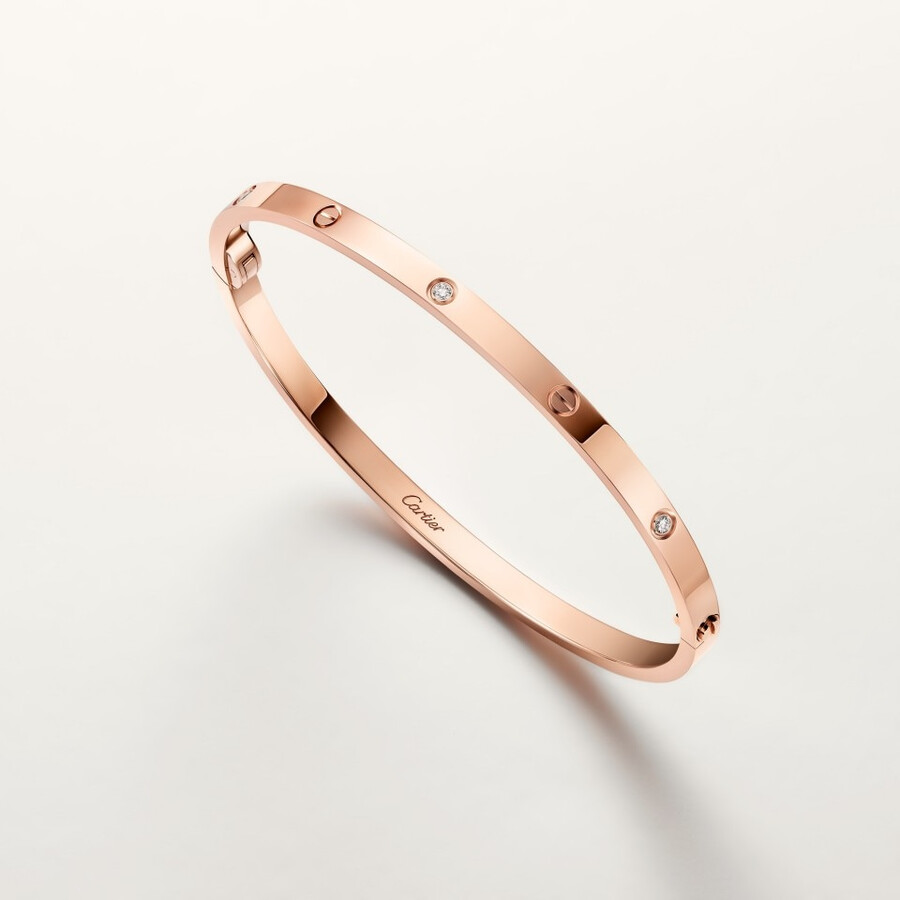 love bracelet small model 6 diamonds