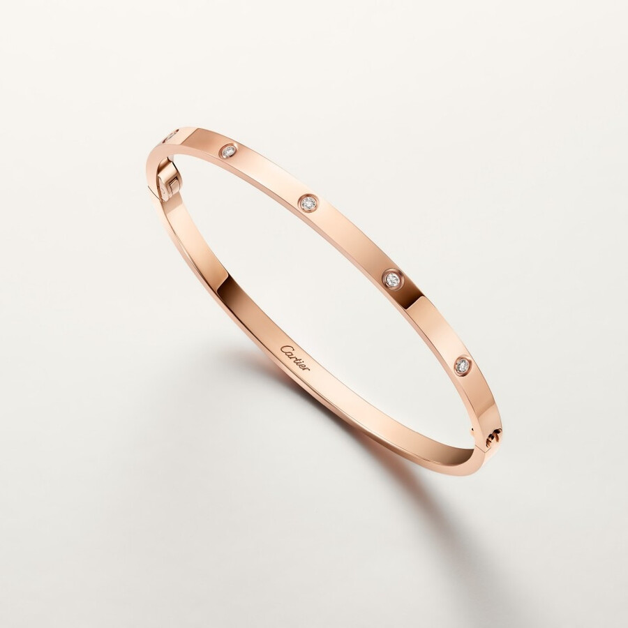 love bracelet small model 6 diamonds