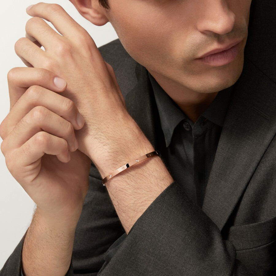 love bracelet small model 6 diamonds