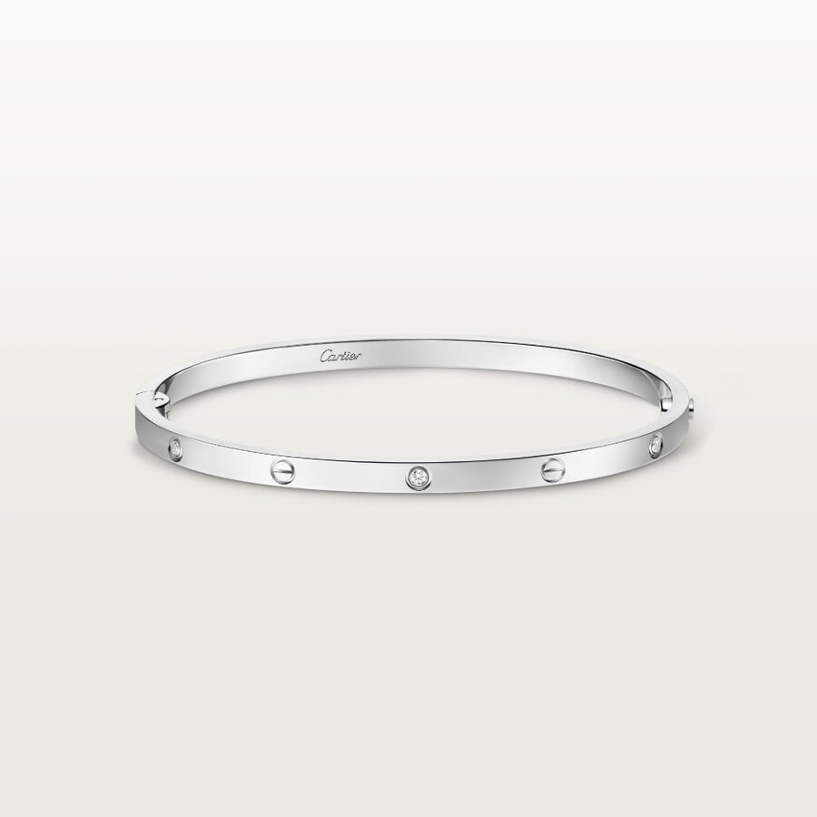 love bracelet small model 6 diamonds