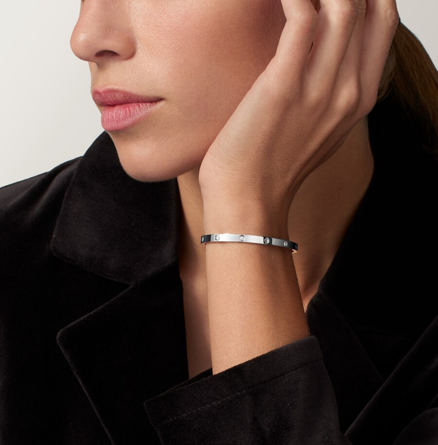 love bracelet small model 6 diamonds
