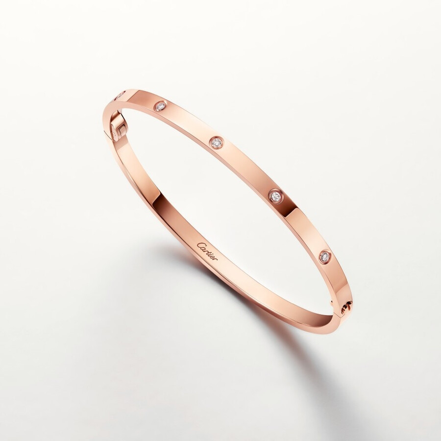 love bracelet small model 10 diamonds