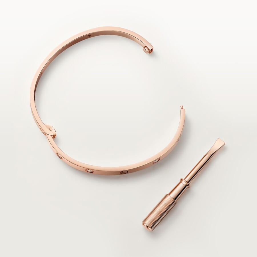 love bracelet medium model 4 diamonds
