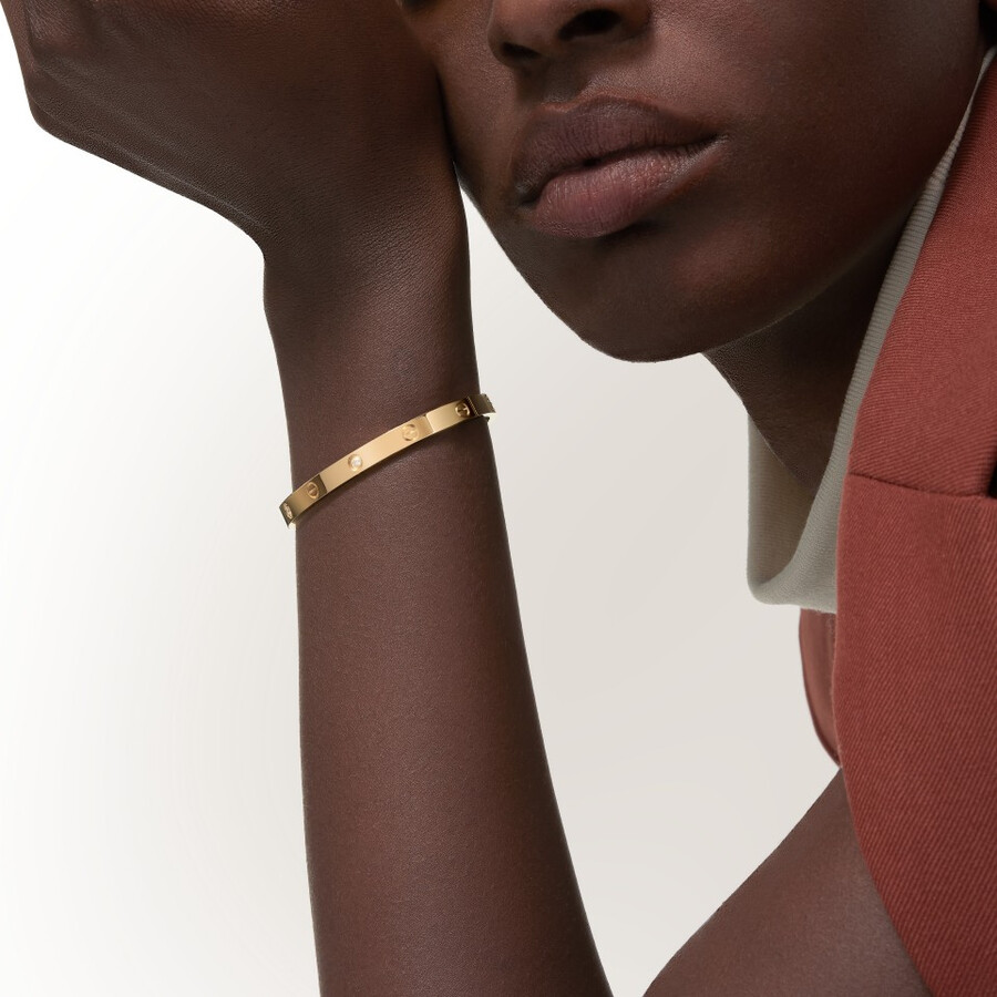 love bracelet medium model 4 diamonds
