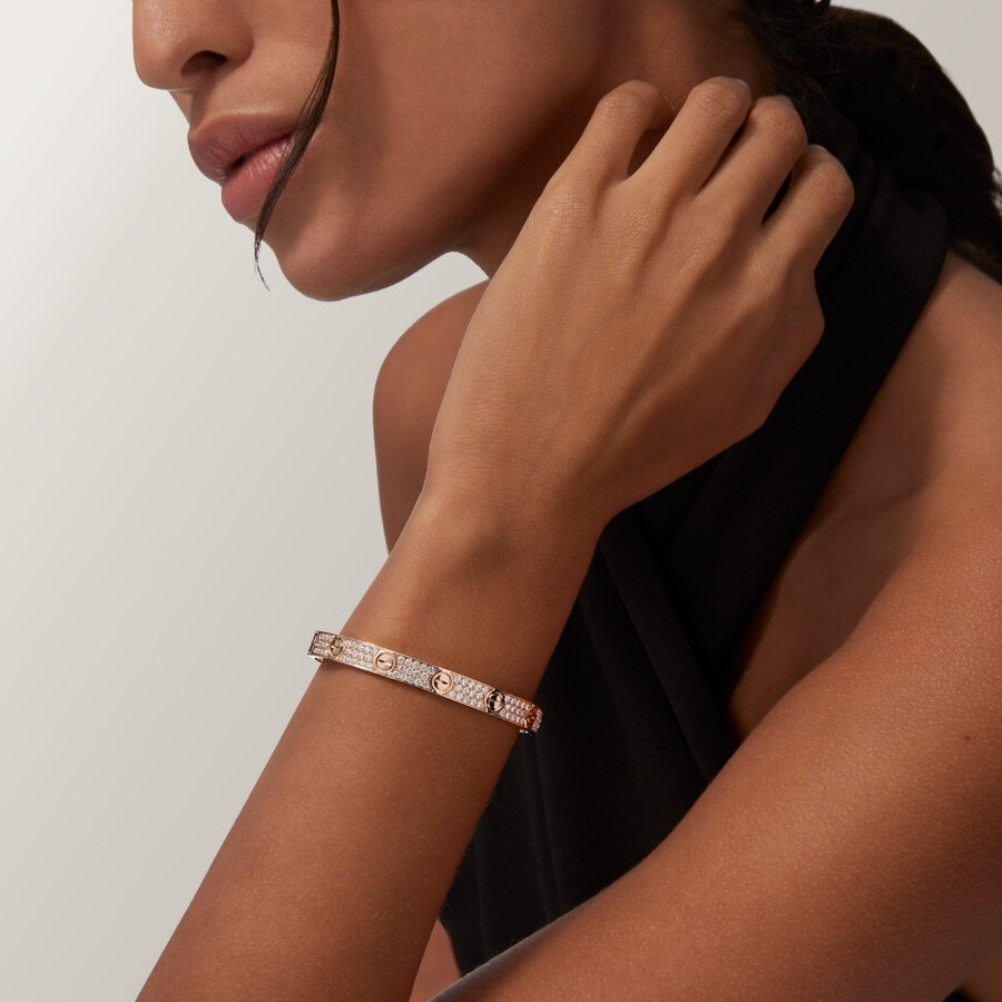 love bracelet classic model paved