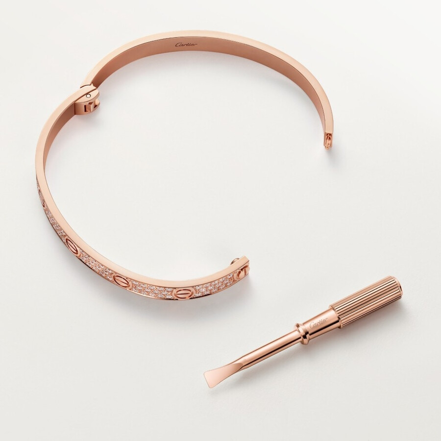 love bracelet classic model paved