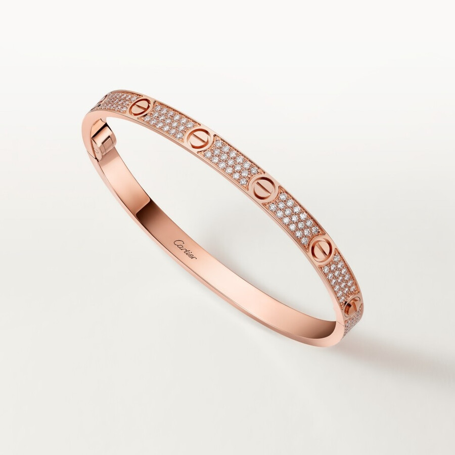 love bracelet medium model paved