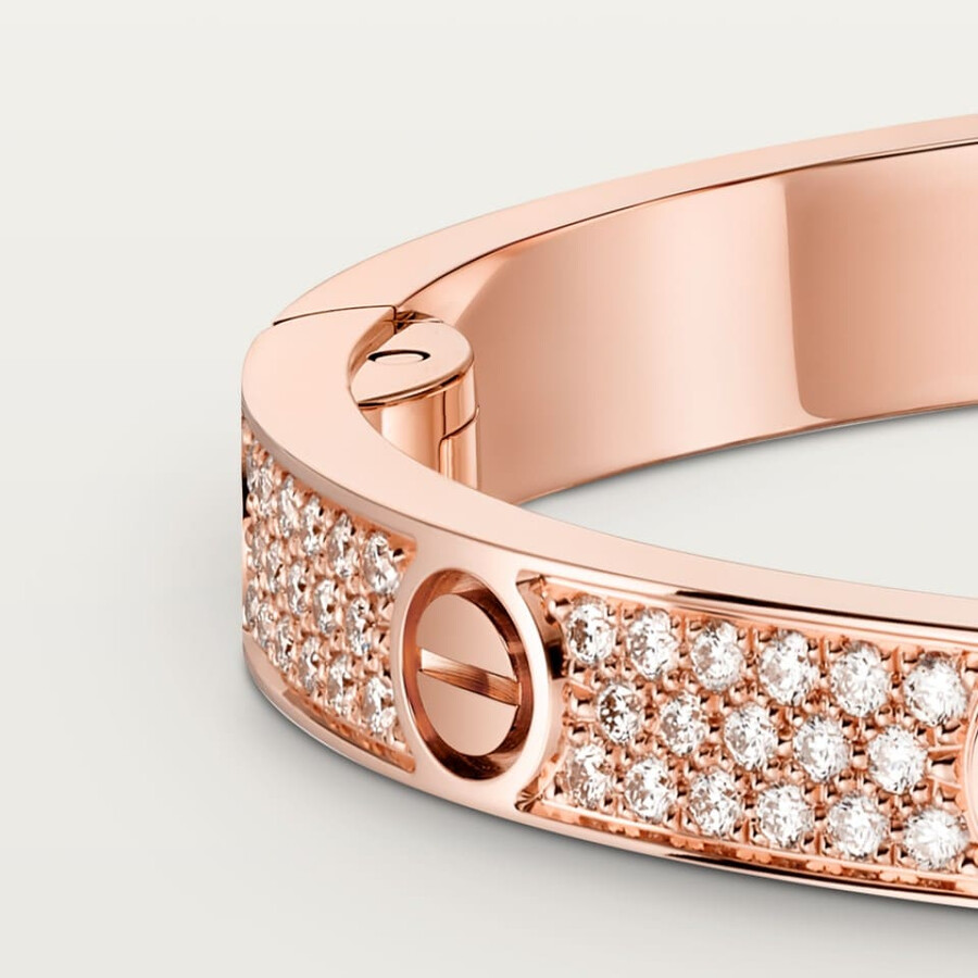 love bracelet medium model paved