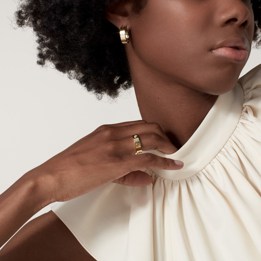 love hoop earrings classic model
