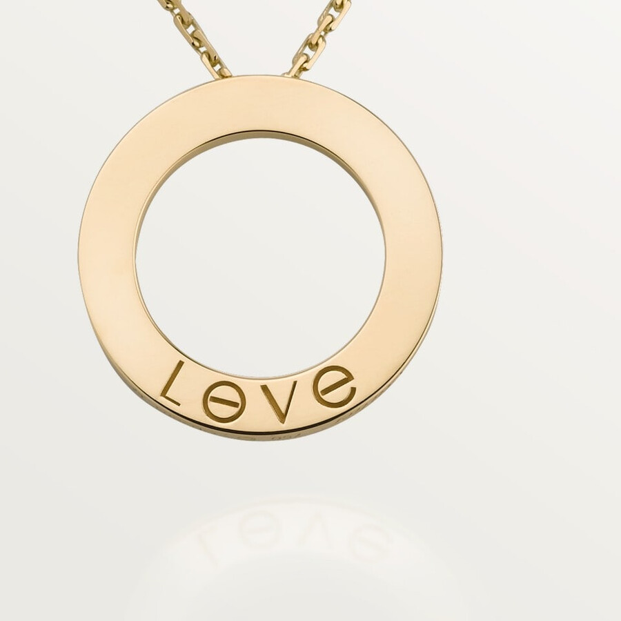 love pendant 3 diamonds