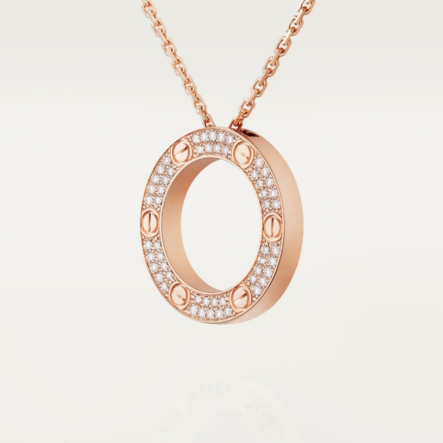love pendant paved