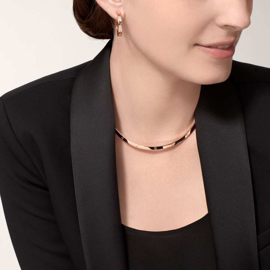 love torque necklace