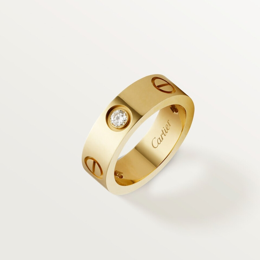 love ring classic model 3 diamonds