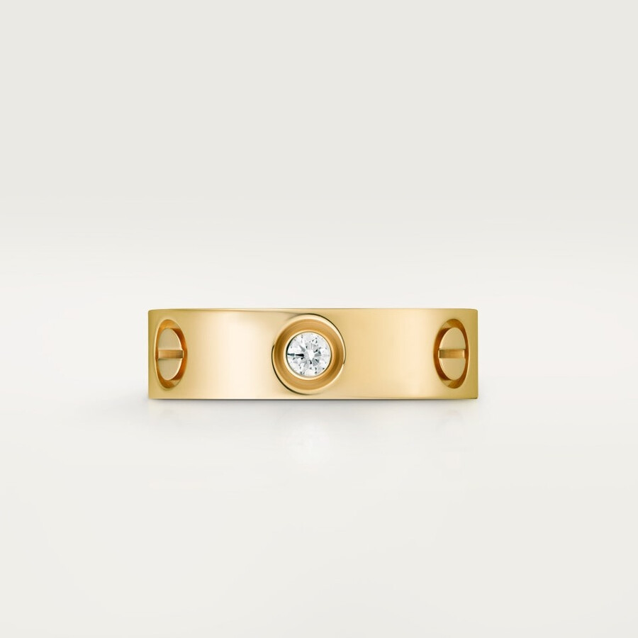 love ring classic model 3 diamonds