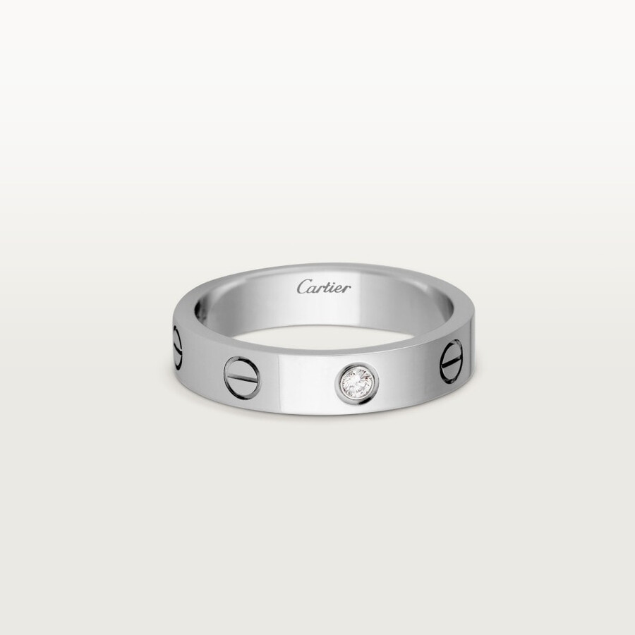 love ring small model 1 diamond