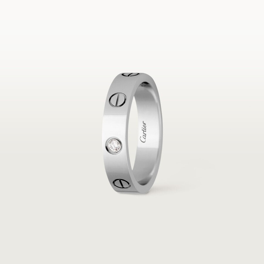 love ring small model 1 diamond