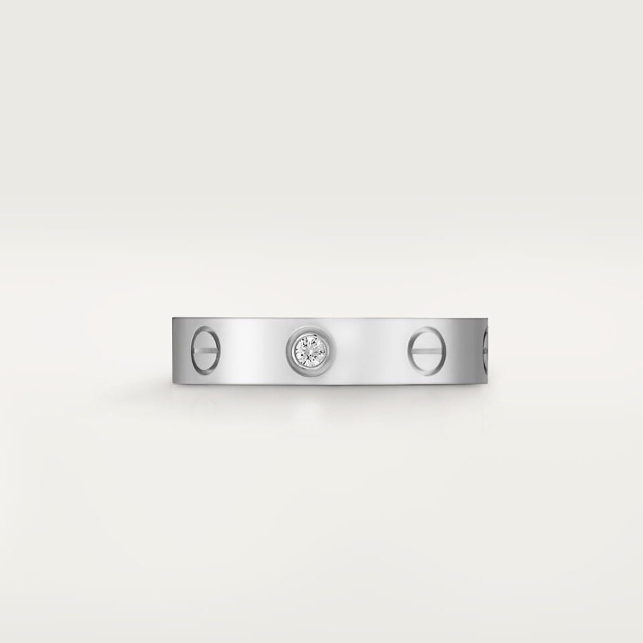love ring small model 1 diamond